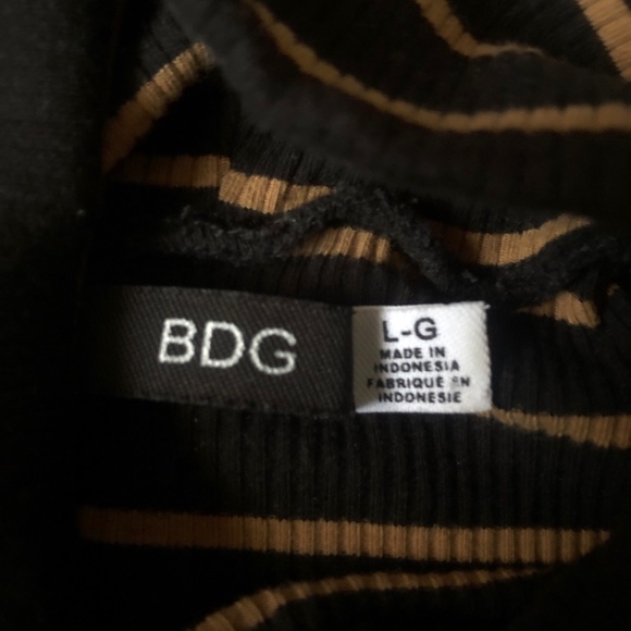 BDG Striped Turtleneck Dress - Picture 4 of 4